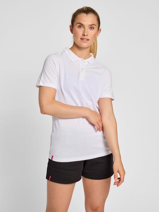 Actual product image hummel Red Classic Polo Woman (XL)