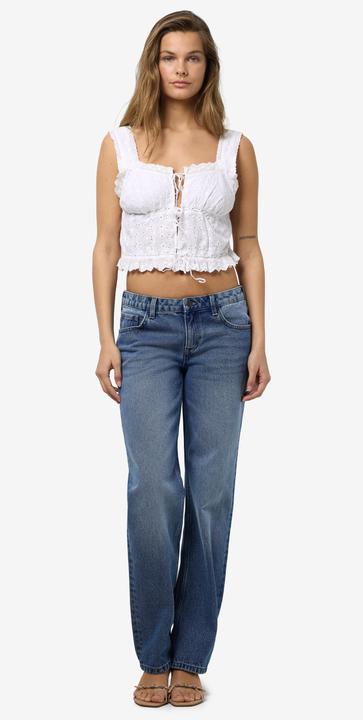 Immagine prodotto Noisy May Broderie Anglaise Crop Top (S)