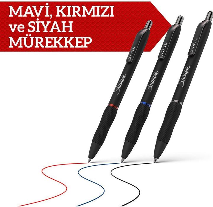 Produktbild Sharpie S-Gel (Blau, Schwarz, 1x)