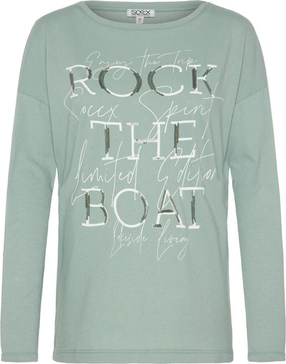 Actual product image Soccx Longsleeve ROCK THE BOAT Langarmshirt (S)