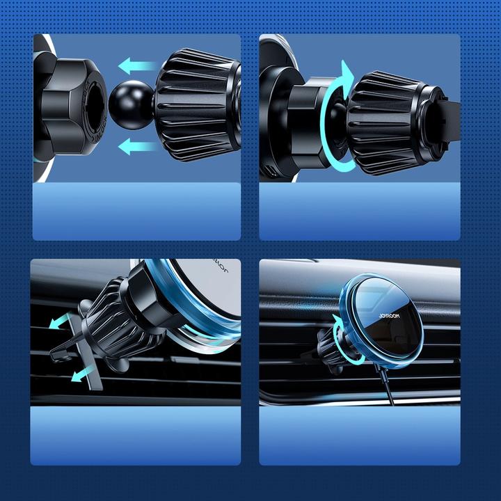 Image du produit Joyroom Magnetic Wireless Car Charger Holder