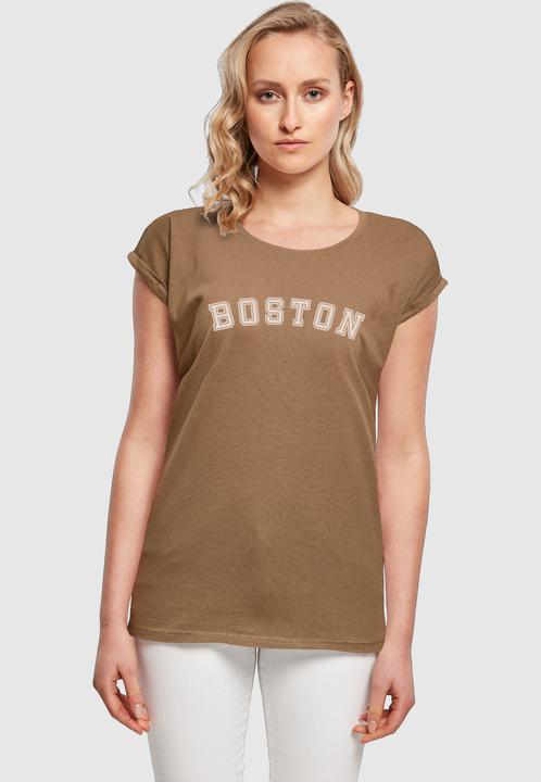 Produktbild Merchcode Ladies Boston X Extended Shoulder Tee - 112477 (XL)