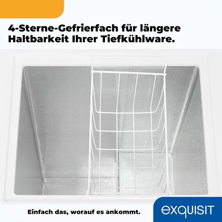 Actual product image Exquisit GT100-050E (Stand-alone, 99 l)