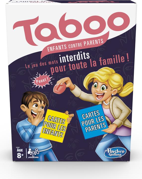 Actual product image Hasbro Gaming Taboo Family Edition, French version (French)