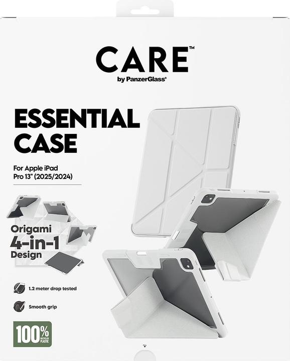 Actual product image PanzerGlass CARE by TPU Essential Case Grey iPad Pro 13" (2024-2025) (Apple iPad Pro 13 2024, Apple iPad Pro 13 2025)