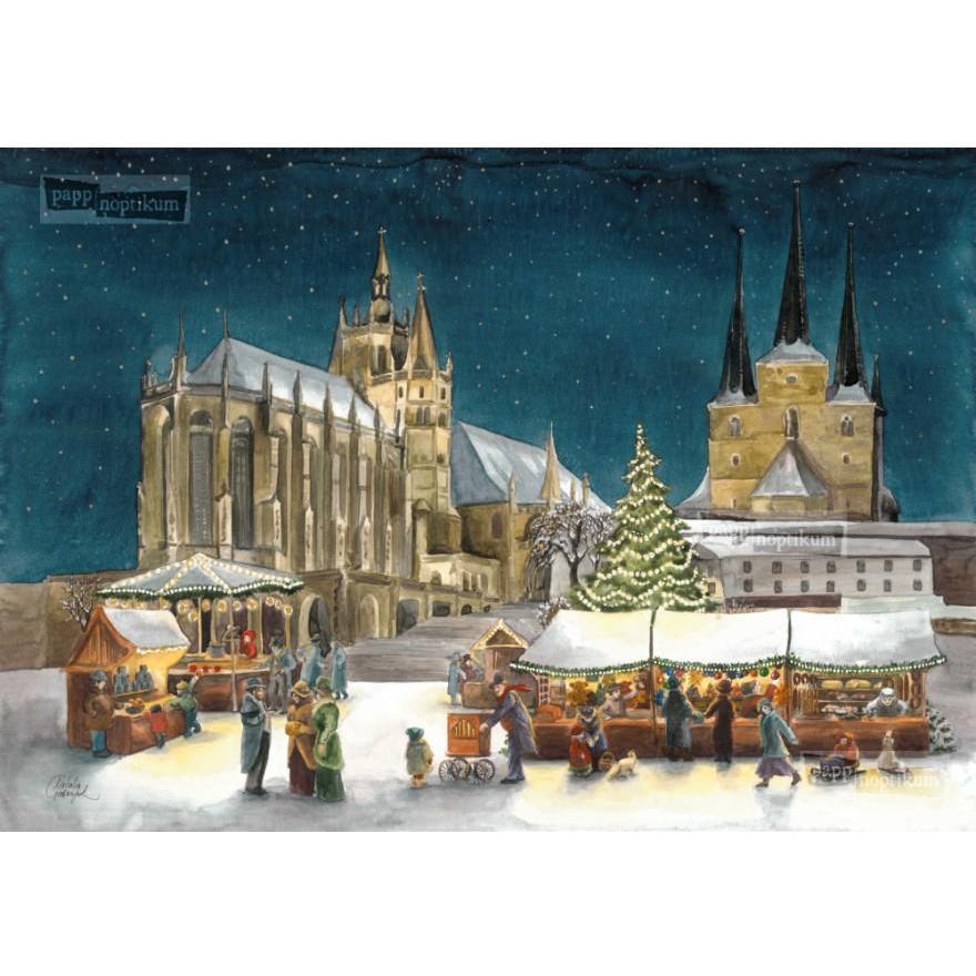 Pappnoptikum 1042 - Erfurter Dom (Mini-Adventskalender)