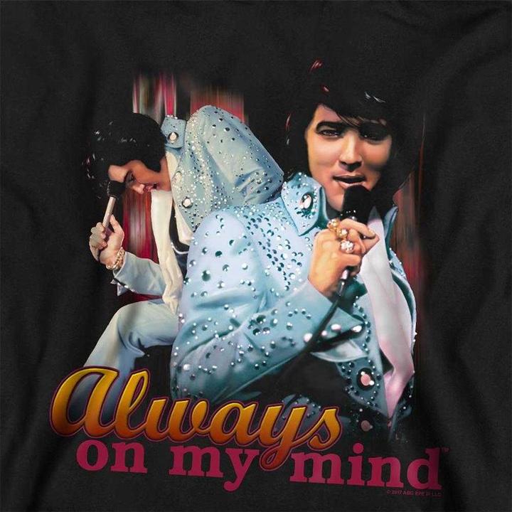 Image du produit Elvis - Sweat à capuche ALWAYS ON MY MIND - Enfant (116)