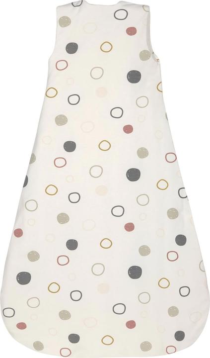 Actual product image Lässig Sleeping bag circles offwhite (68 cm, 2.5 TOG, All-season)