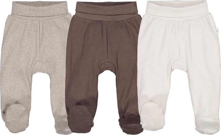 Actual product image La Redoute Collections 3-pack leggings with feet (50)
