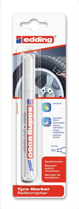 Produktbild Edding Reifenmarker (Weiss, 4 mm, 1 x)