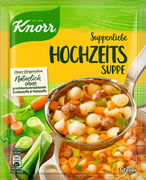 Produktbild Knorr Suppenliebe Hochzeits Suppe ergibt 750 ml (750 ml)