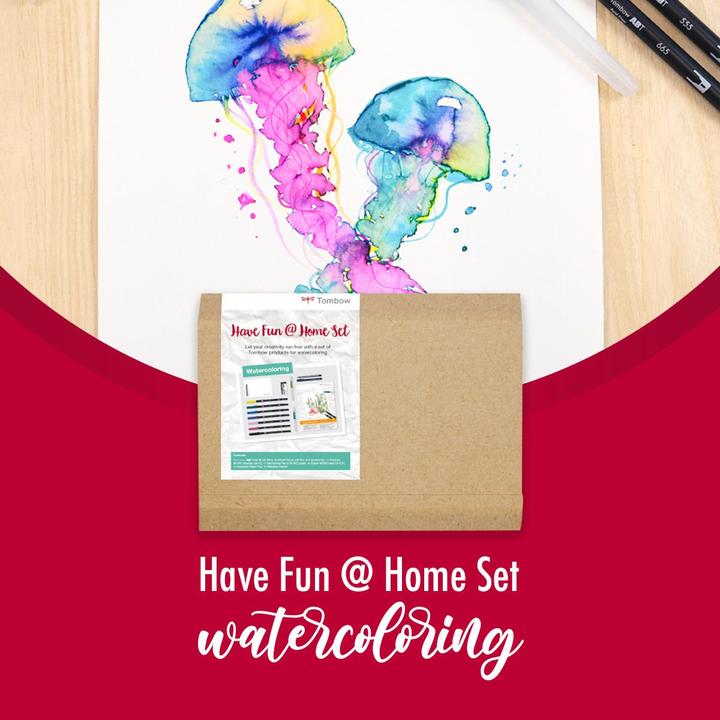 Image du produit Tombow Fun@Home Set Aquarelle (14x)