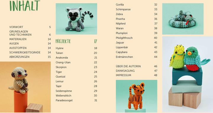 Immagine prodotto Sweet Minis häkeln – 23 wilde Dschungeltiere