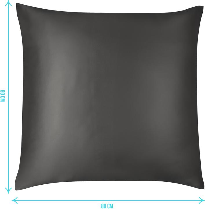 Actual product image Aspero 2x satin pillowcases 80x80 cm Enna - 9069 (Pillowcase, 80 x 80 cm)