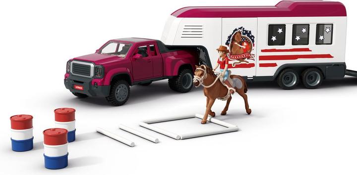 Actual product image Schleich Lakeside truck with trailer
