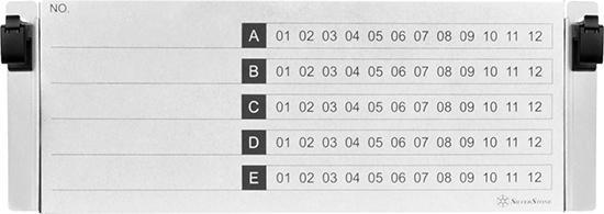 Immagine prodotto Silverstone SST-RMB41-W - Armadio di stoccaggio - 60 scomparti (2.5")