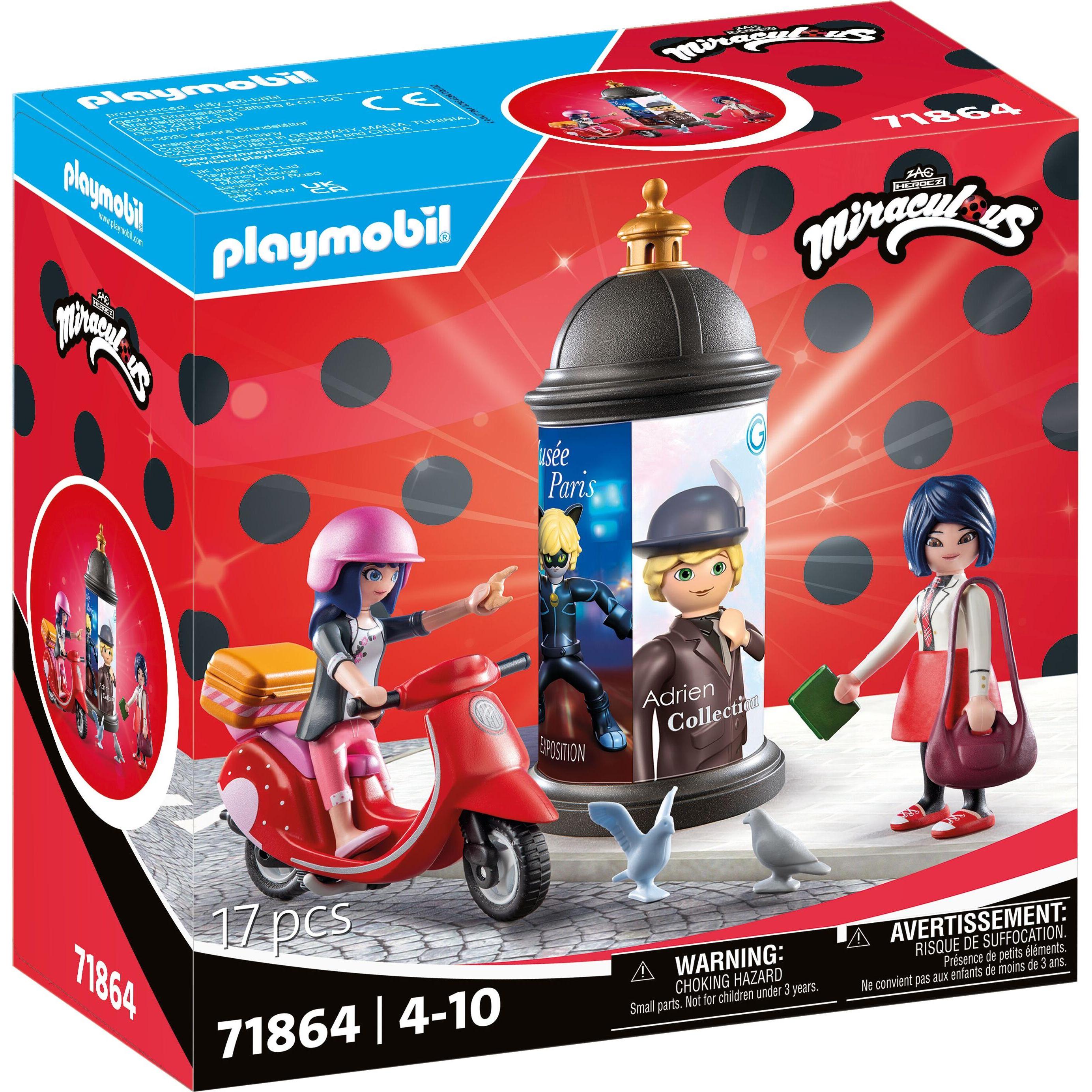 Playmobil 71864 Miracoloso: giro in scooter per Parigi (71864)