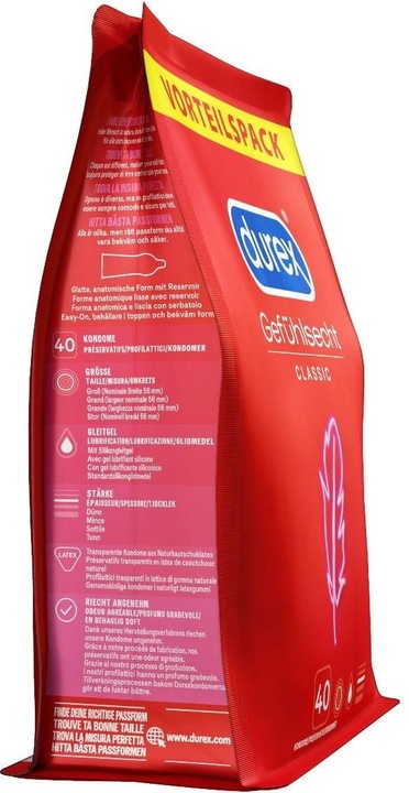 Actual product image Durex Emotional Classic (40 pcs.)