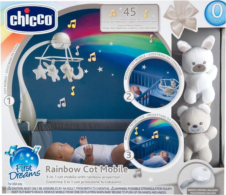 Produktbild Chicco Regenbogen Mobile 3-in-1 Beige