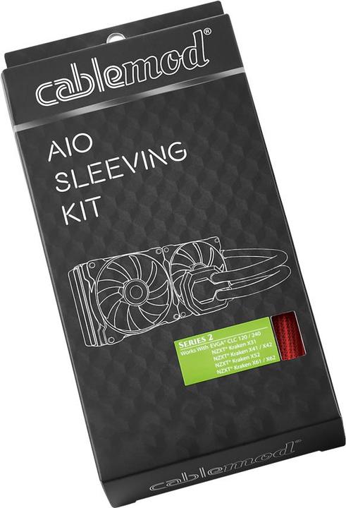 Actual product image CableMod AIO Sleeving Kit EVGA, NZXT (Cable conduit, 10 cm)