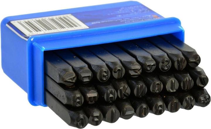 Produktbild GEKO Buchstabenlocher, 4 mm, 27 Buchstaben