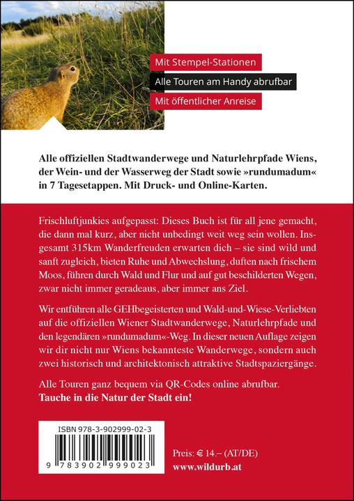 Produktbild Wien wandert (Deutsch, Martin Moser, 2022)