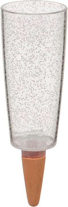Scheurich Wasserspender Copa XL | 2x Transparent | 500 ml Füllmenge | Bewässerungskugel klein mit (Bewässerungskugeln)