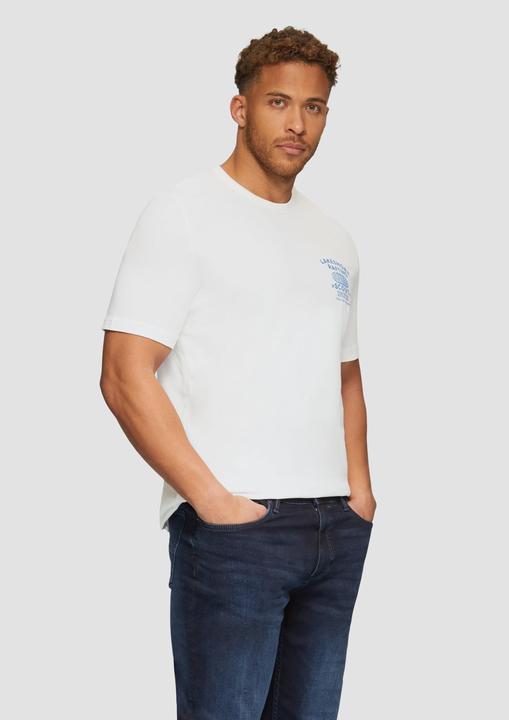 Actual product image S.Oliver T-Shirt Baumwollshirt mit Frontprint (XXL)