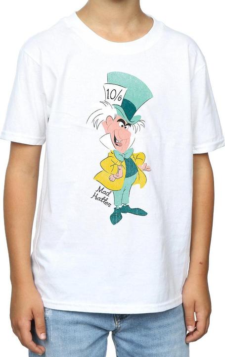 Produktbild Disney Jungen Alice im Wunderland Mad Hatter Klassisches TShirt (152, 158)