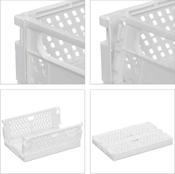 Immagine prodotto Relaxdays 2x scatola pieghevole (25 x 16,5 x 10 cm, 3.33 l)