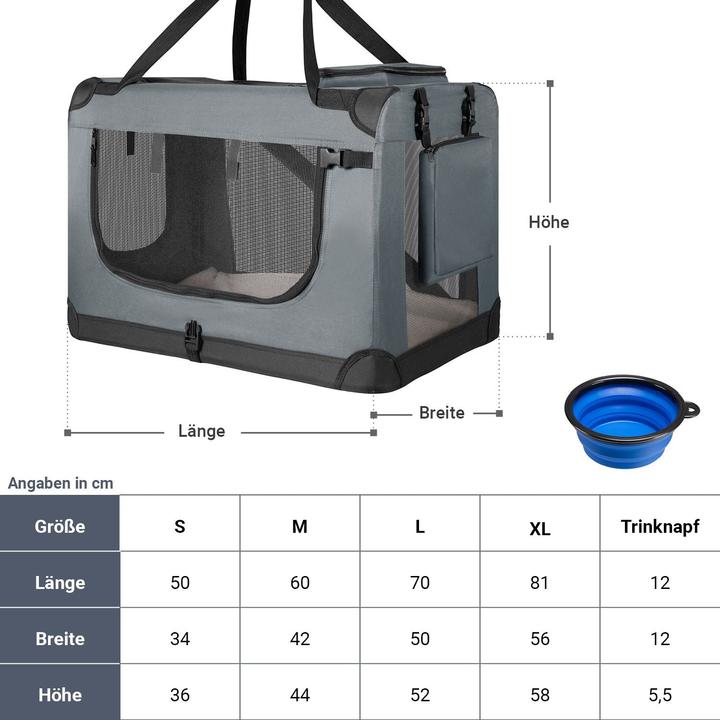 Image du produit Hauptner Caisse de transport pour chiens (pliable) (Chien, Pliable)