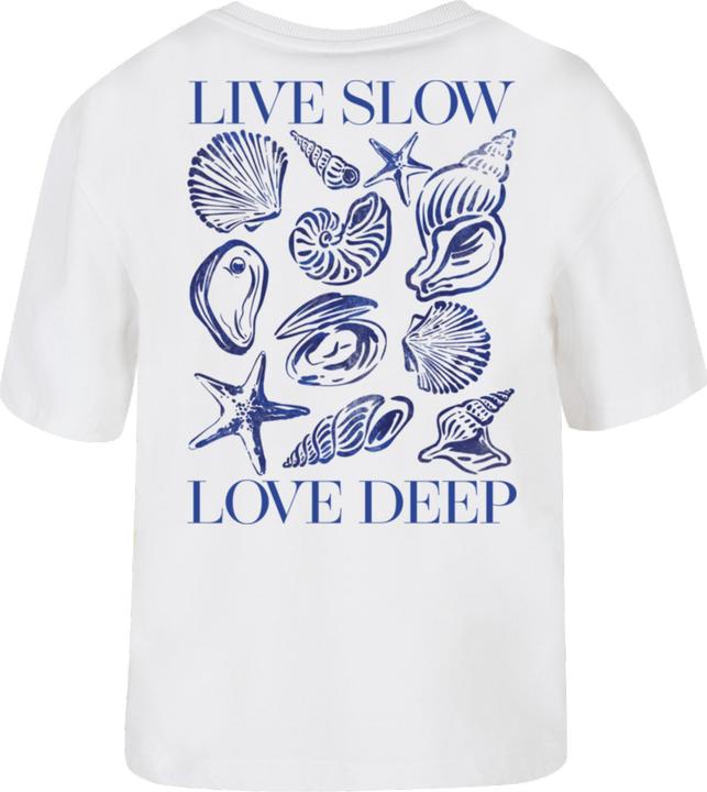 Produktbild Miss Tee Live Slow Seashells Tee - 195133 (M)
