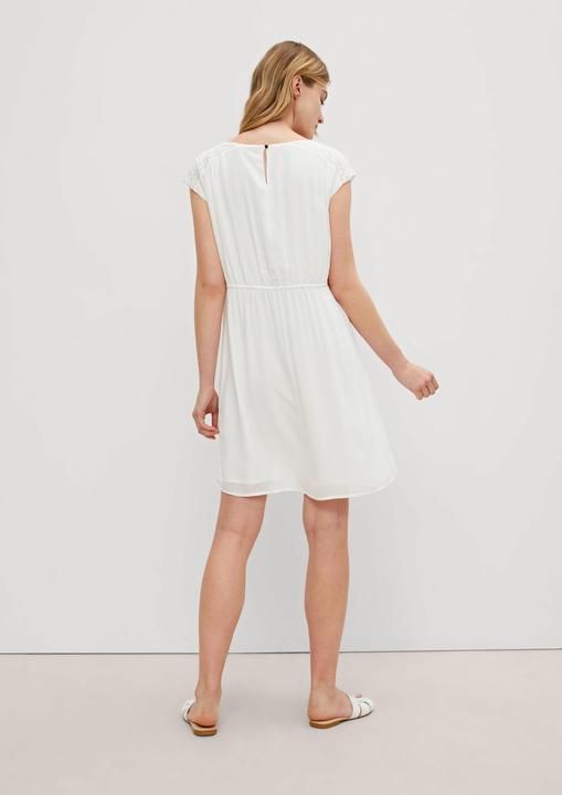 Image du produit Comma Kleid Crêpe-Kleid mit Spitze (36)