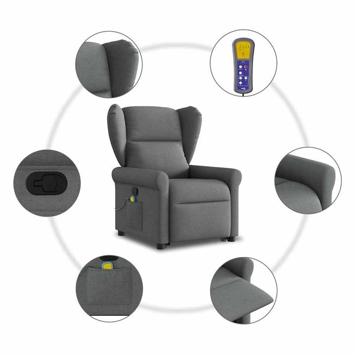 Image du produit vidaXL Massagesessel mit Aufstehhilfe