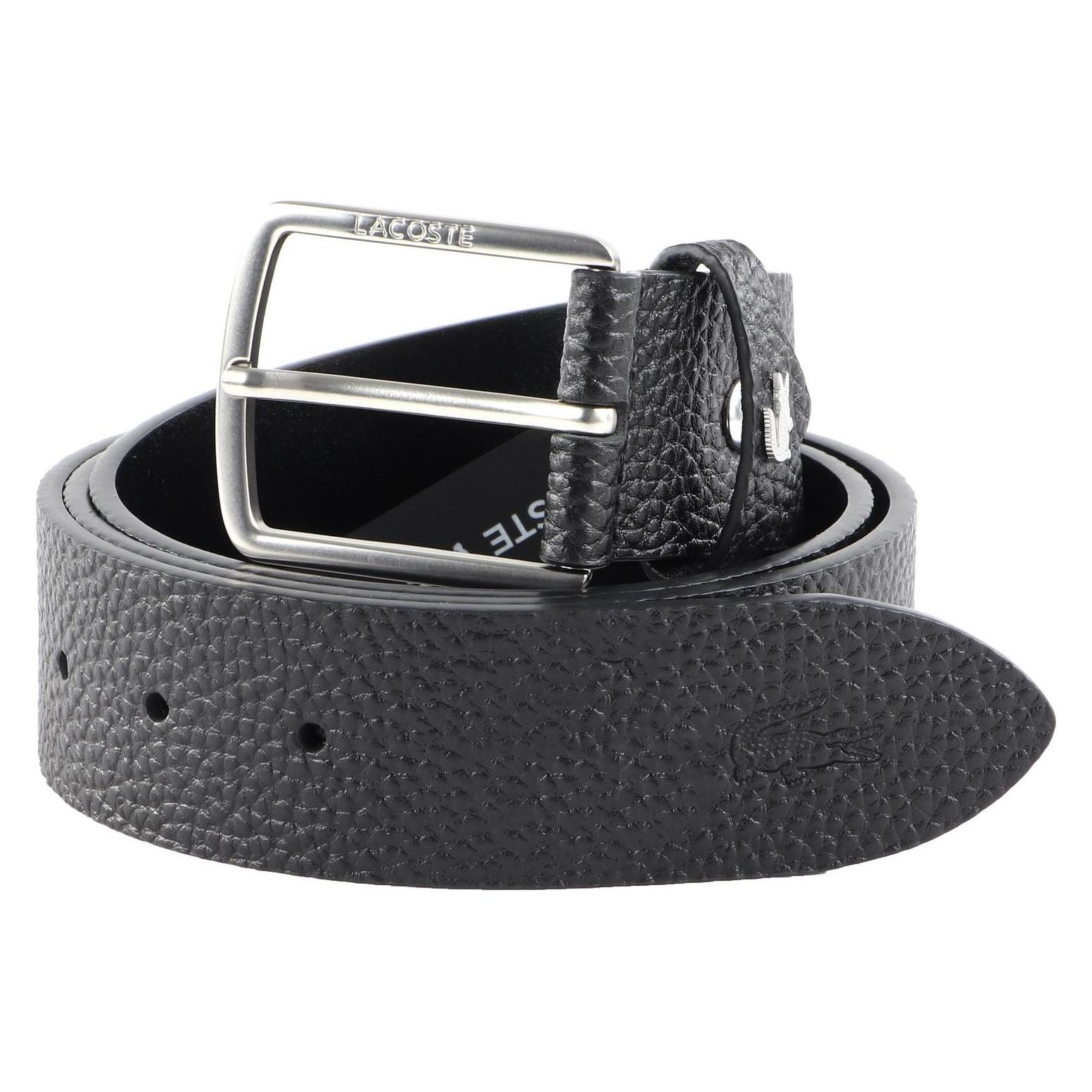 Lacoste, Herren, Gürtel, Casual Belt, Schwarz