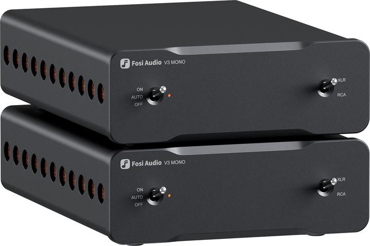 Actual product image Fosi Audio V3 MONO-2 Pack Mono Channel + Subwoofer-Verstärker