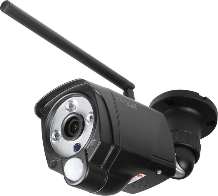 Immagine prodotto Technaxx Set di telecamere di sorveglianza wireless, ricevitore touchscreen da 7", 4 telecamere IP FullHD