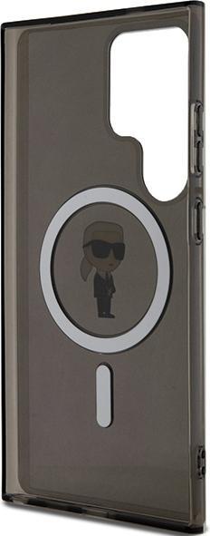 Produktbild Karl Lagerfeld KLHMS24LHFCKNOK S24 Ultra S928 czarny/black hardcase IML Ikonik MagSafe (Samsung Galaxy S24 Ultra)