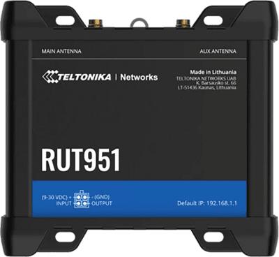 Actual product image Teltonika NETWORKS RUT951 DUAL SIM 4G/LTE/3G/2G WiFi router