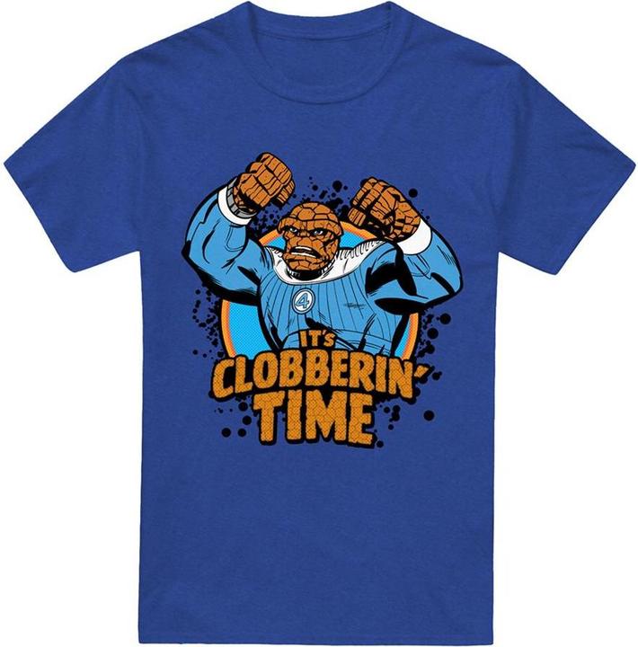 Produktbild Fantastic Four Clobberin' Time TShirt meliert (M)