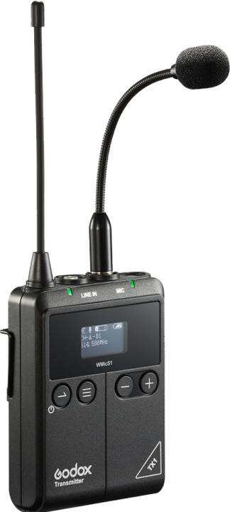 Actual product image Godox LMS-1N mikrofon krawatowy ze złączem 3.5mm TRS