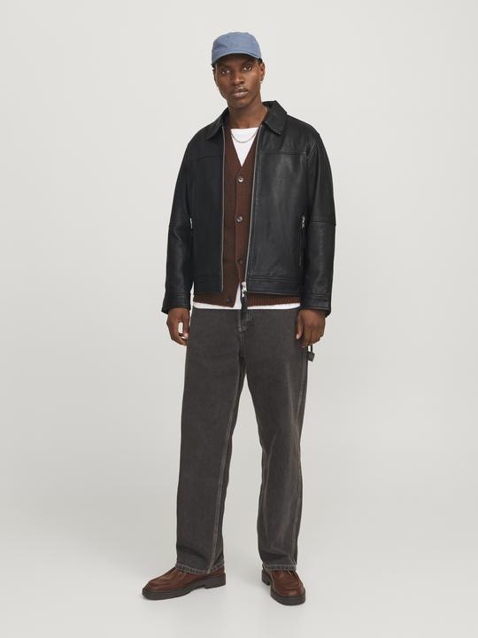 Immagine prodotto Jack & Jones Jorclean Leather Jacket Styd Aw24 (M)