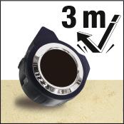 Actual product image Kraftwerk Prof. tape ruler 8 m x 27 mm (8 m)