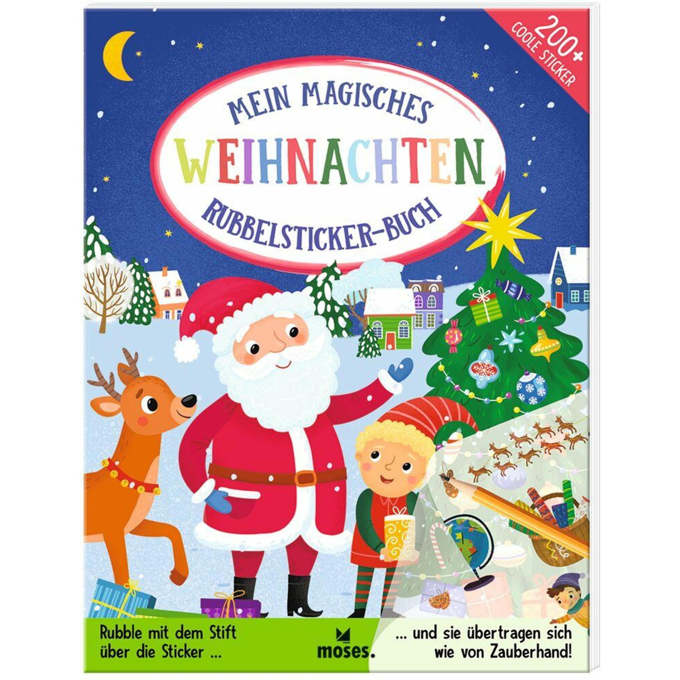 Moses, Sticker, Stemp:Mein magisches Rubbelsticker-Buch