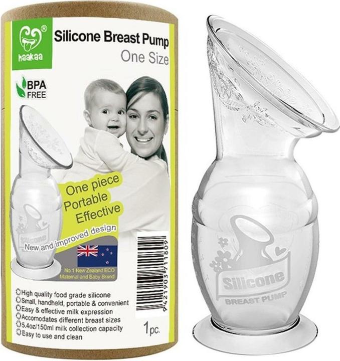 Image du produit Haakaa Tire-lait 100 ml avec pied aspirant