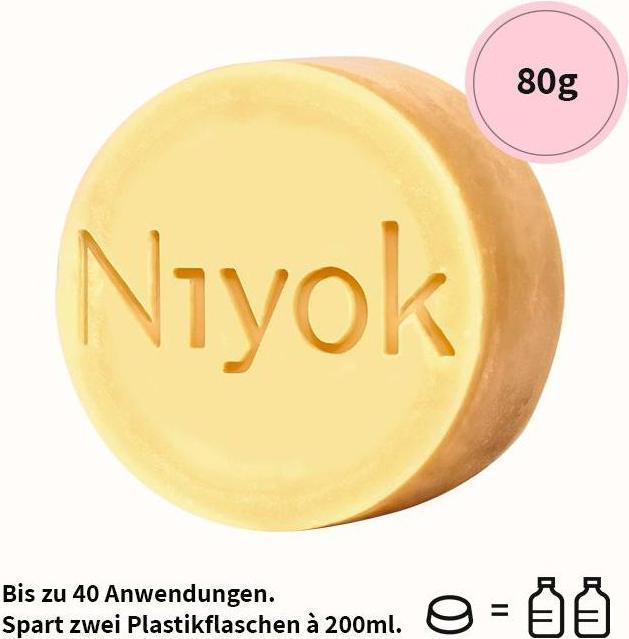 Actual product image Niyok Soft Blossom (Solid shampoo)