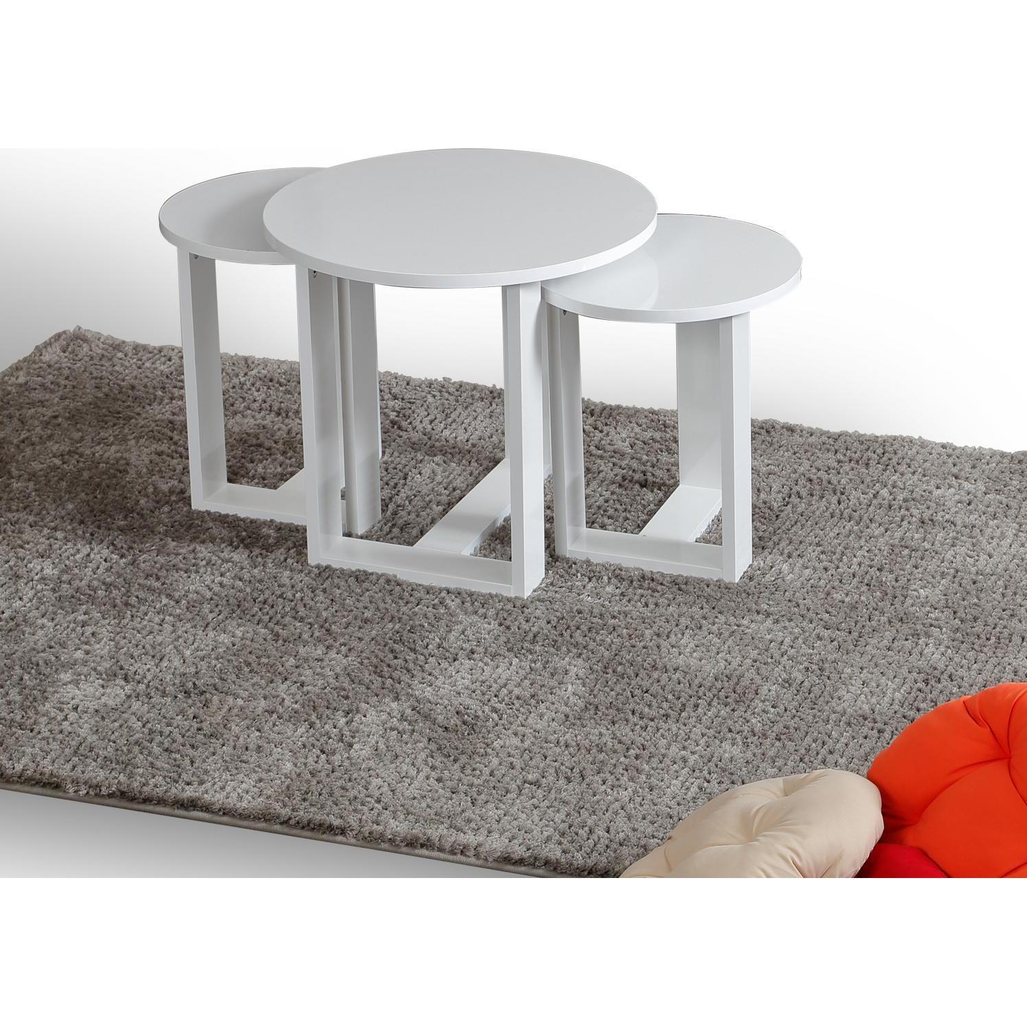 Thumbnail - Kalune Design, Couchtisch + Beistelltisch, Nash (52 x 47 x 52 cm)
