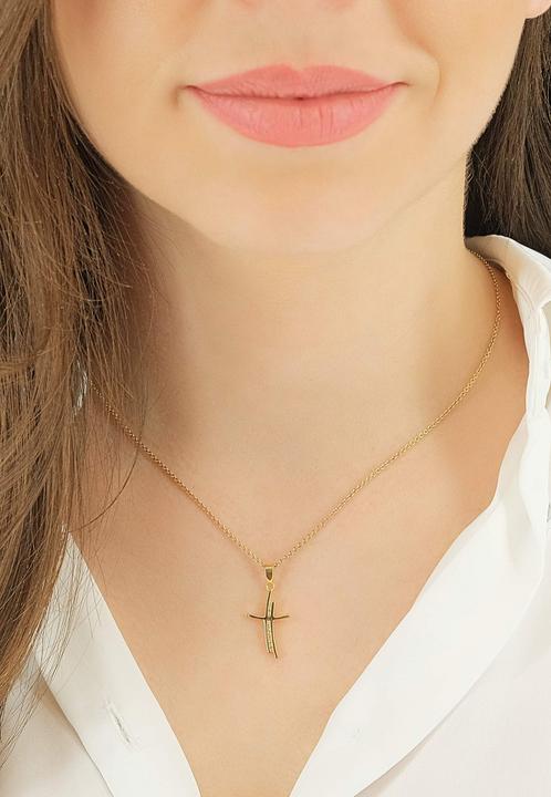 Actual product image Muau Cross (Yellow gold 18K 750)