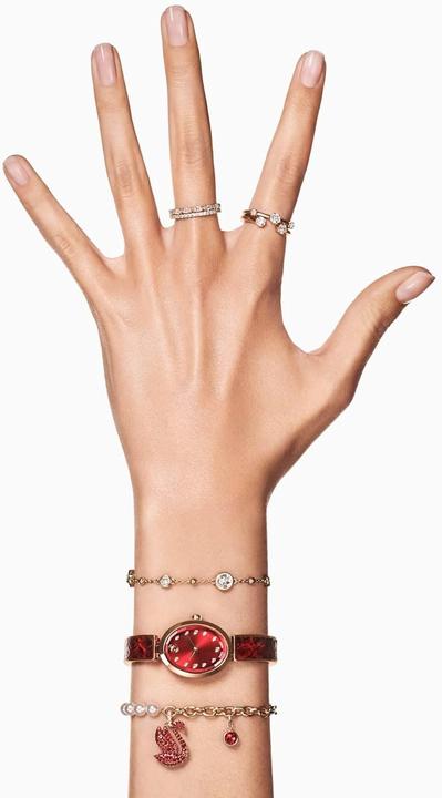 Actual product image Swarovski Imber bracelet round cut white gold (Swarovski Metal)