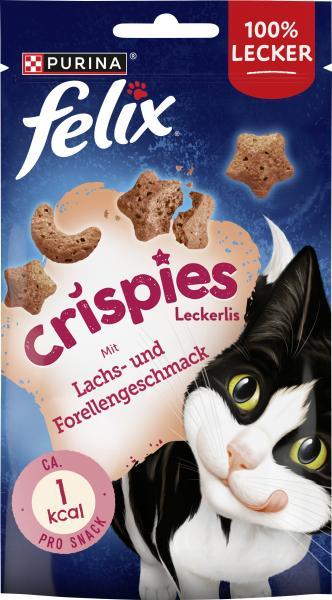 Produktbild Felix Crispies Lachs&Forelle (45 g)
